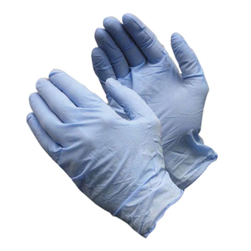 Ambi-dex® Turbo Disposable Nitrile Glove, Powder Free with Textured Grip, 5 mil, Medium, Blue, 1000 per Case